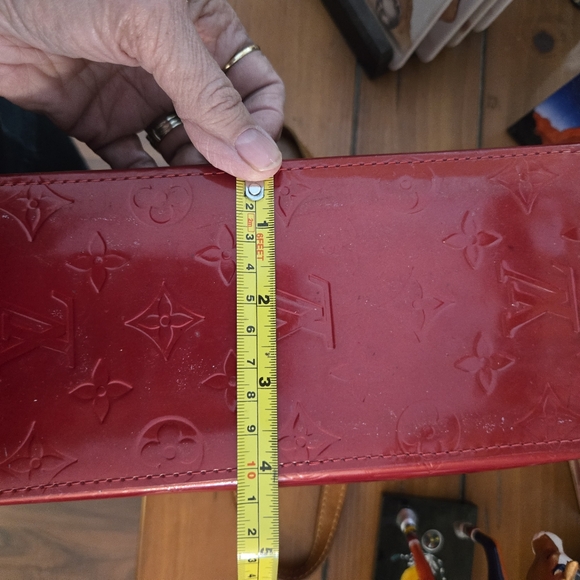 Louis Vuitton Cherry Red Mini Bag With Leather Straps - Picture 8 of 9